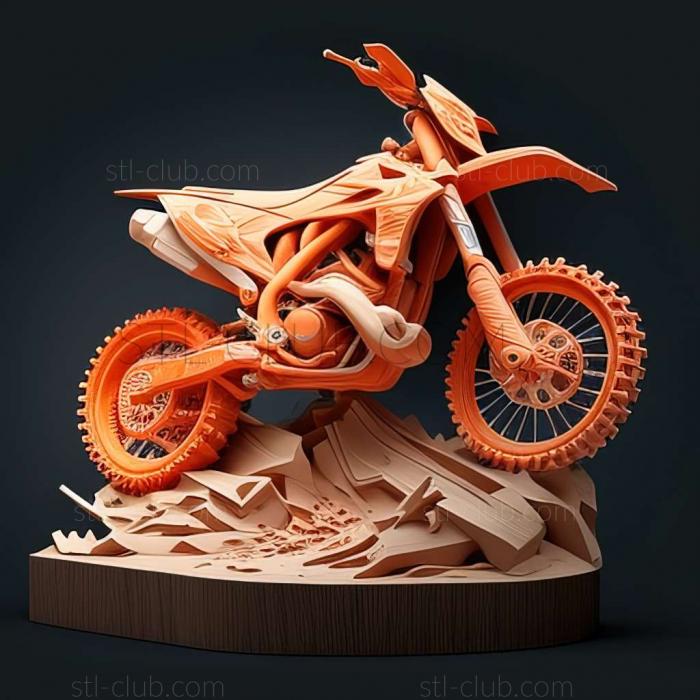 3D model KTM EXC F Six Days (STL)